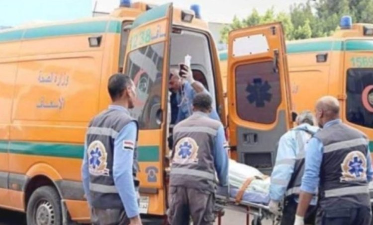 مصرع شخص وإصابة آخر فى حادث تصادم بالمنيا