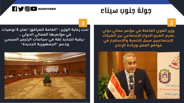 توفير فرص عمل وعقود لذوى الهمم.. تفاصيل زيارة وزير القوى العاملة لجنوب سيناء