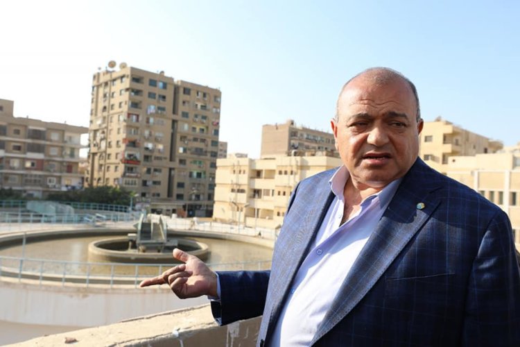 رئيس مياه المنيا يتفقد أعمال تطوير وإحلال محطة مياه أرض سلطان المرشحة