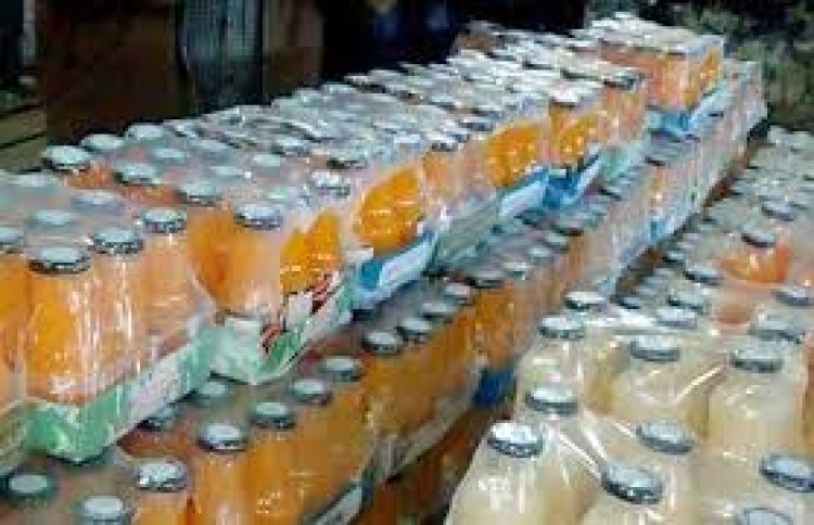 أمن القاهرة يضبط عبوات عصير فاسدة ومنتهية الصلاحية في المرج