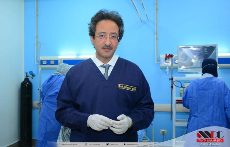 بدء التشغيل التجريبي لوحدة الكبد والجهاز الهضمي والمناظير بمستشفى الجراحات الجديد بجامعة طنطا