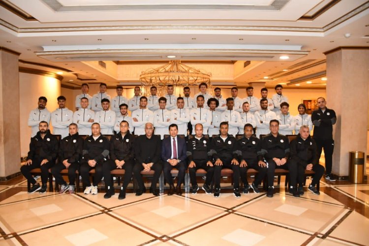 وزير الرياضة يلتقي لاعبي منتخب مصر للشباب تحت 20 سنة