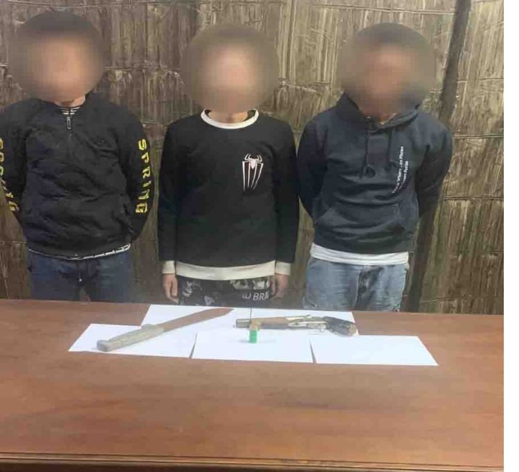 القبض على 3 عمال بحوزتهم أسلحة نارية وبيضاء قبل تشاجرهم داخل مصنع بالوايلي