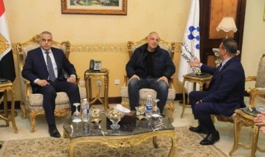 محافظ سوهاج يستقبل وزير الموارد المائية والري لتفقد مشروعات تبطين وتأهيل الترع