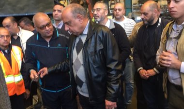وزير قطاع الأعمال يتفقد إجراءات السلامة والصحة المهنية في جميع الشركات
