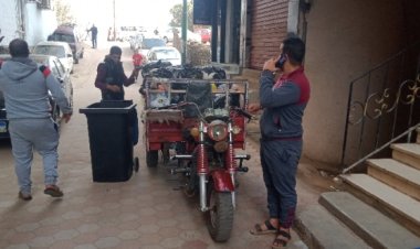 إلغاء ٢٥ مقلب قمامة داخلي بقرية كفر الجزار في بنها