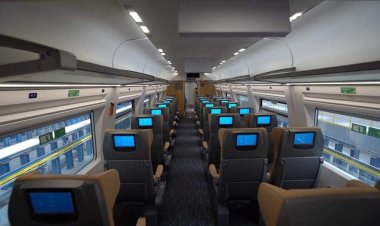 وزير النقل يعلن وصول القطار الثالث والرابع من قطارات  تالجو الفاخرة لميناء الإسكندرية