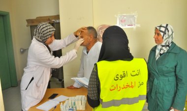 إجراء الكشف الطبى لـ1837 مواطنا بقافلة طبية شاملة لقرية برج مغيزل بمطوبس