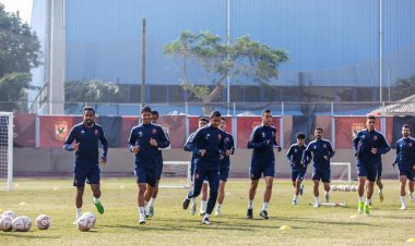 الأهلي يستأنف تدريباته استعدادًا لمباراة إنبي