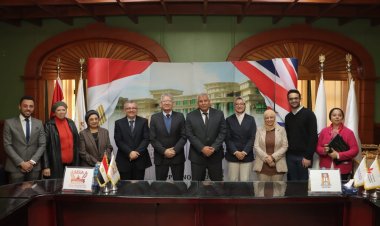 بروتوكول تعاون بين محافظ الوادي الجديد ورئيس جامعة أكتوبر