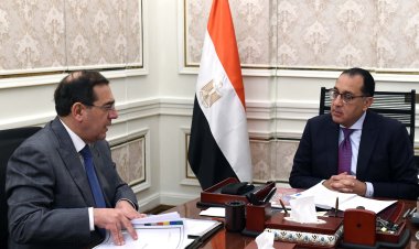 رئيس الوزراء يتابع مع وزير البترول عددا من ملفات عمل الوزارة
