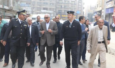 محافظ الجيزة: تحديد مواقع الدورانات بالتنسيق مع إدارة المرور