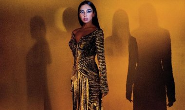 سلمى أبو ضيف في جلسة تصوير فرعونية