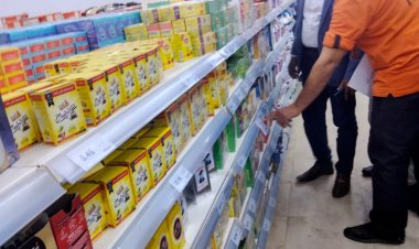 ضبط أكثر من ألفي لتر ألبان غير صالحة ومحاضر لمخالفات تموينية في حملة بسمسطا