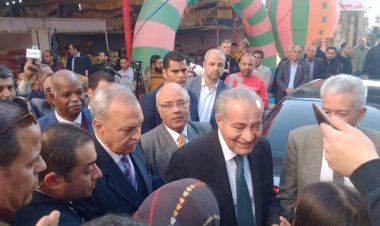 وزير التموين يفتتح معرض «أهلا رمضان» بشبرا الخيمة