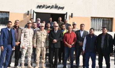 محافظ قنا يتفقد عمارات سكن كريم بمراكز الوقف وفرشوط وأبوتشت ودشنا