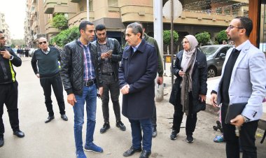 محافظ الغربية يتفقد محيط الكنائس بطنطا استعداداً لعيد الميلاد