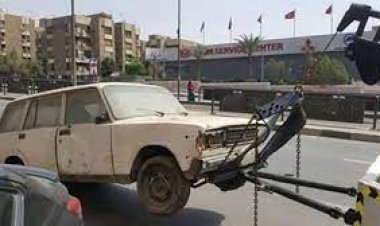 المرور: رفع 97 سيارة ودراجة نارية متهالكة من الشوارع