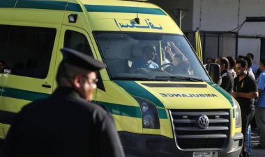 إصابة شخصين إثر انقلاب سيارة داخل ترعة بالمنيا