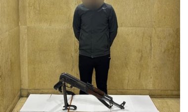 ضبط شخص بحوزته بندقية آلية في حلوان