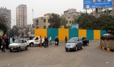 غلق منزل شارع السودان لاستكمال تنفيذ مشروع محور الفريق كمال عامر بالجيزة