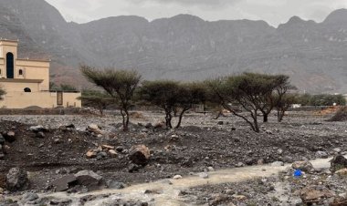 أمطار غزيرة على رأس الخيمة