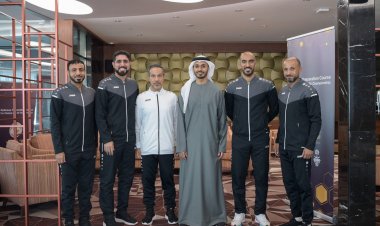 طاقم تحكيم إماراتي لإدارة مباراة العراق والسعودية في «خليجي 25»