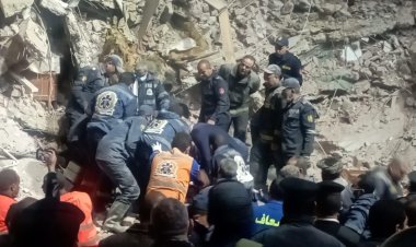 انتشال الجثة السابعة والأخيرة في حادث انهيار عقار بأسيوط 