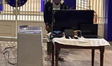 سقوط لص سرق محتويات 5 سيارات بمصر الجديدة