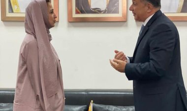 السفير المصري في الإمارات يلتقي مع مندوبة دولة الإمارات لدى الوكالة الدولية للطاقة المتجددة