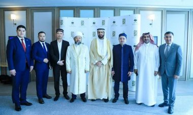 صور| مفتى كازاخستان يلتقى مع وزير الحج والعمرة السعودي