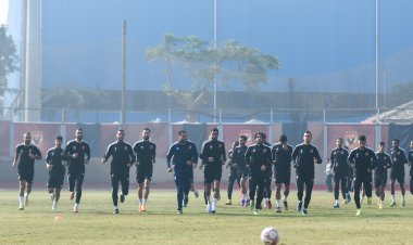 الأهلي يواصل تدريباته استعدادًا لمواجهة المصري البورسعيدي