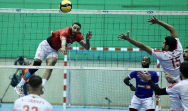 الأهلي يفوز على الزمالك في دوري الكرة الطائرة