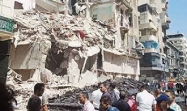 عاجل.. انهيار عقار مكون من 3 طوابق في ميت عقبة بالعجوزة 