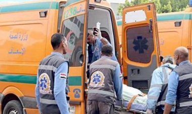 إصابة 4 أشخاص في حادثين منفصلين بالمنيا