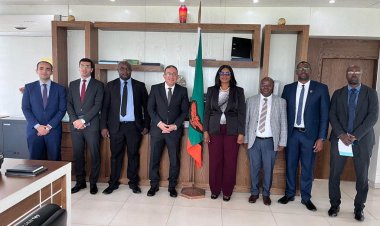 سفير جمهورية مصر العربية يلتقي مع وزيرة الصحة الزامبية