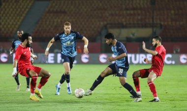 التعادل الإيجابي يحسم مباراة بيراميدز وفيوتشرفي الدوري الممتاز