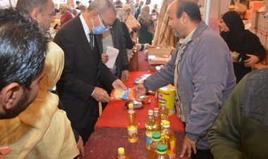 محافظ القليوبية يتفقد معرض «أهلاً رمضان» للإطمئنان على توافر كافة السلع