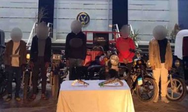 القبض على «حرامية الموتوسيكلات» بمدينة بدر