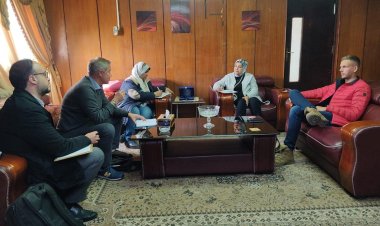 وزارة الشباب والرياضة تعقد اجتماعاً مع ممثلي شركة تيسن كروب الألمانية