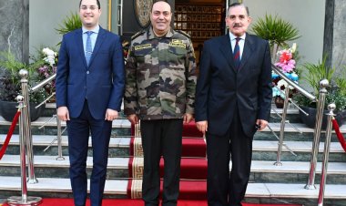 محافظ كفر الشيخ يهنئ قائد المنطقة الشمالية العسكرية بتوليه منصبه