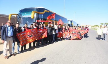 الأهلي يطمئن على جماهيره التي سافرت الإسكندرية لحضور مباراة المصري