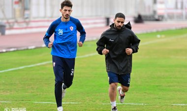 مران الزمالك.. تدريبات بدنية للاعبين قبل مرانهم الجماعي