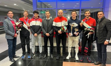 لاعبو المؤسسة الرياضية العسكرية يحصدون الميداليات الذهبية  ببطولة كأس العالم لسيف المبارزة