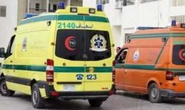 إصابة 9 أشخاص في حادث تصادم سيارتين بطريق إسكندرية الزراعي