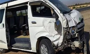 مصرع شخصان وإصابة 4 أخرين في حادث بكفرالشيخ