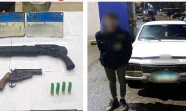 القبض على شابين قبل تشاجرهما مع عائلة بسبب خصومة ثأرية بالمعصرة