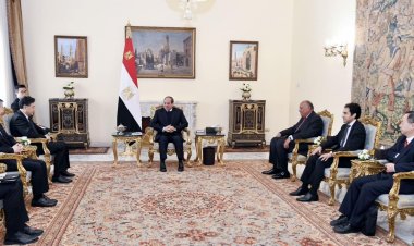 الرئيس «السيسي» يستقبل وزير خارجية الصين.. ويؤكد حرص مصر على التعاون بين البلدين