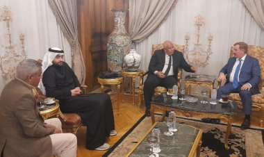 محافظ الوادي الجديد يلتقي وفد من المستثمرين العرب