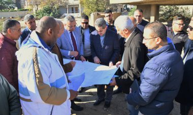 محافظ الغربية يلتقي وفد وزارة الري ويتفقد معهم المشروعات المقترح تطويرها